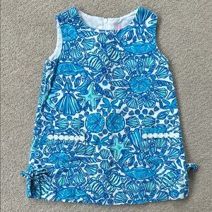VGUC Lilly Pulitzer blue seashell dress